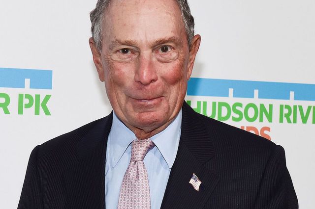 Michael Bloomberg at the Hudson River Park Gala in October 2019